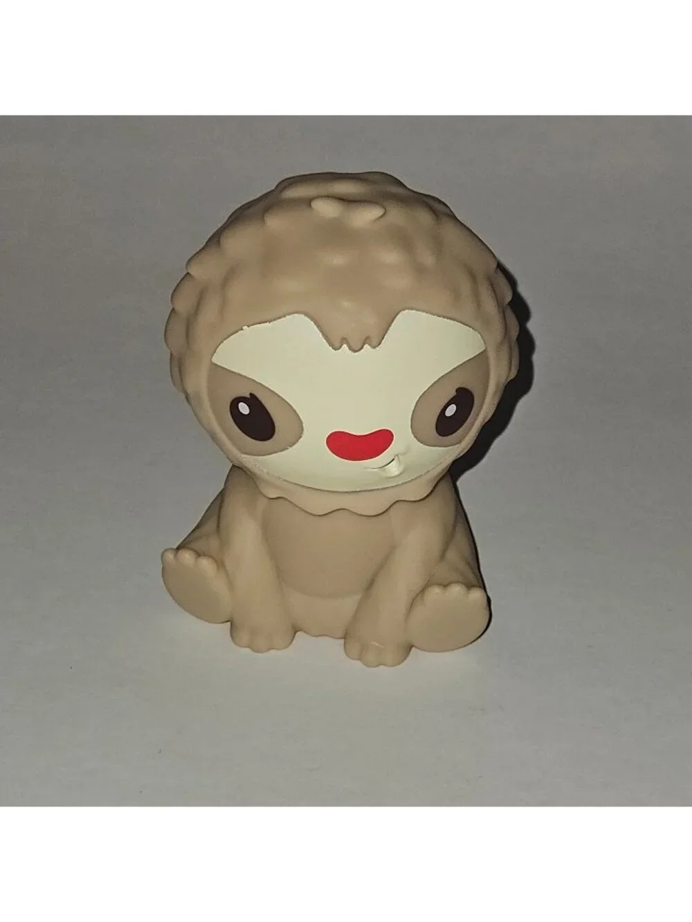 Infantino Tan Sloth Plastic Animal 3